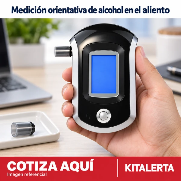 Alcoholímetro Digital AT6000 en una escena ilustrativa de su función